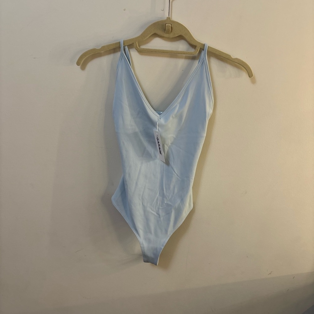 Light Blue Kids One Piece Swimsuit